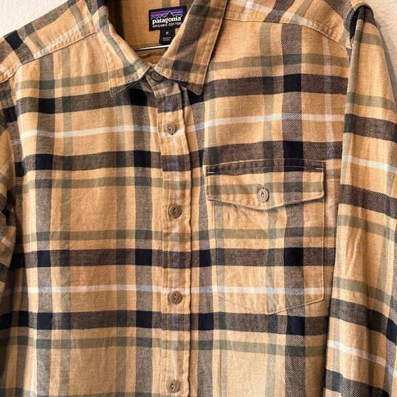 Men's Long-Sleeved Lightweight Fjord Flannel Shirt - Picture 3 of 6